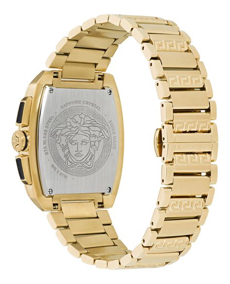 versace mens gold watch|Versace dominus watch.